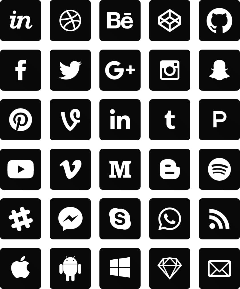 social icon pack for sketch 2